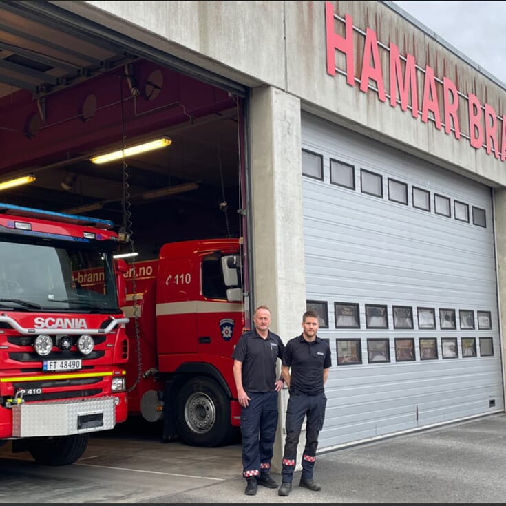 Hedmarken brannvesen satser på moderne kommunikasjon og bedre hørselvern