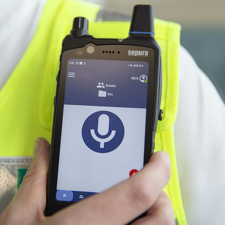 Sepura SCL3 – håndterminal for virksomhetskritisk kommunikasjon