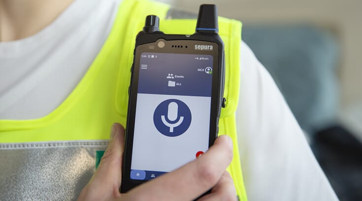 Sepura SCL3 – håndterminal for virksomhetskritisk kommunikasjon