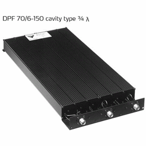Procom DPF 70/6-150-2/3-¾ N, Duplex filter 406-470 MHz