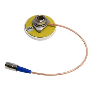 GPS-antenne hvit for hullmontering 15 cm kabel