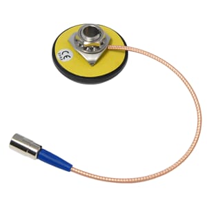 GPS-antenne svart for hullmontering 15 cm kabel