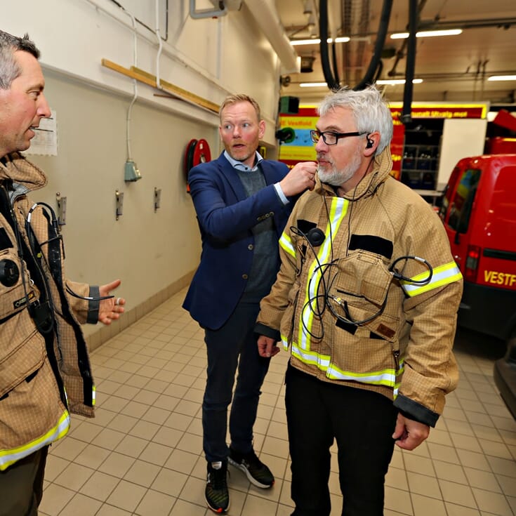 Vestfold Interkommunale Brannvesen IKS kjøper INVISIO kommunikasjonssystem