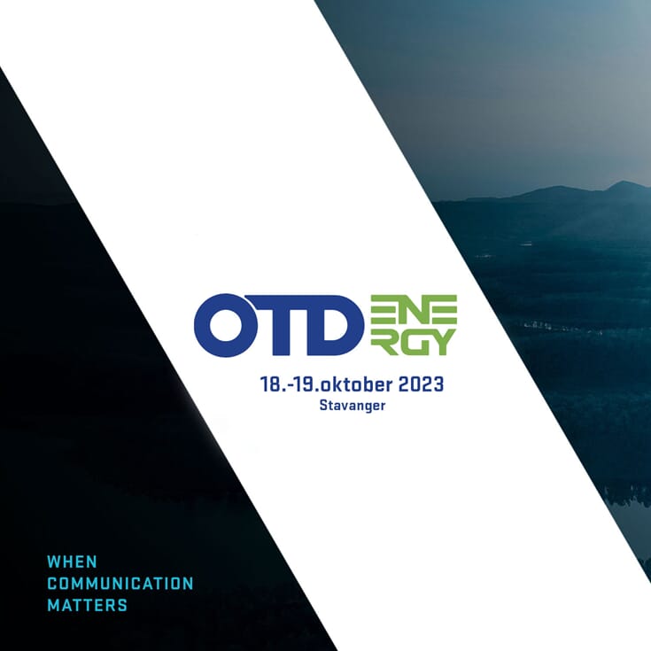 Northcom deltar på OTD Energy 2023 i Stavanger