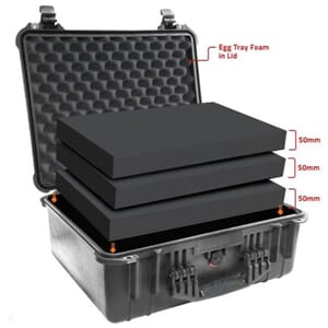 Peli 1550 Protector Case m/multilagsskum