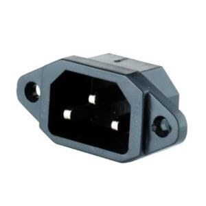 Apparatinntak C14 for kabinett