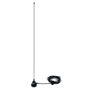 VHF136174EFD - Antenna,End fed/dipole, 136-174MHz, BNC(m), Black, Magnet mount