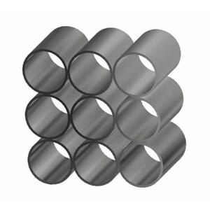 Steel pipe Ø76,1×3,65 L=1m