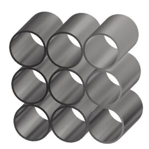 Steel pipe Ø76,1 L=3000