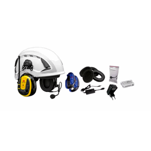3M PELTOR WS ALERT XPI-headset, 30 dB, Bluetooth, mobilapp, hjelmfeste, MRX21P3E3WS6