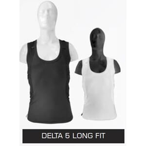 Delta-5 Dual Pocket Long Body (No Zip) - White