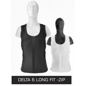Delta-5 Dual Pocket Long Body (With Zip) - Black