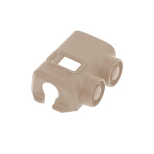 INVISIO V20 Protective Cover with Guard Ring Buttons, Tan