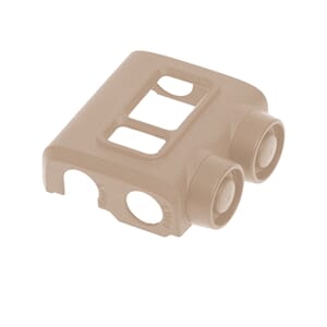 INVISIO V60 Cover with Guard Ring Buttons, Tan