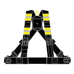 Sele for vest, SORT, Medium