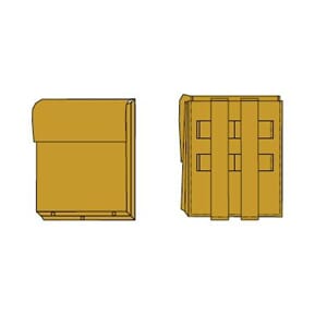 Avtagbar utstyrslomme, PBI (Golden Brown)