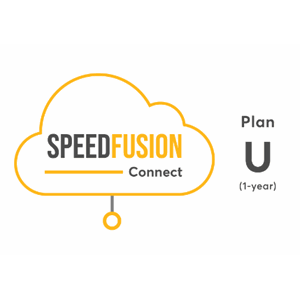 SpeedFusion Connect Usage - Unlimited usage, 400 Mbps (1 Year)