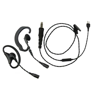 ProEquip PRO-U340 NXB Fabricline headset - inline mic, C / D