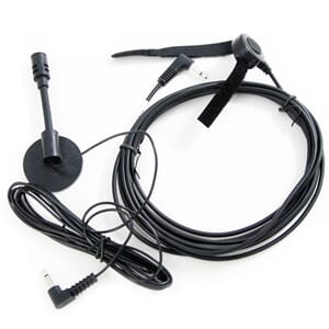 Handsfree kit for STP Bilkit, inc 3m remote mic ,3m PTT Jack plug