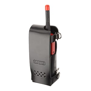 STP8X hylster style hard lærveske svart. ATEX/SGS godkjent