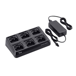 Icom BC-197#23 6-slot Charger for F3032/F34/F3160 series