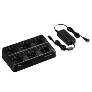Icom BC-214#03 6-slot Charger F1000/F2000 -series