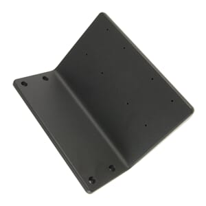 Console Mount L-shaped for 2 radio holders