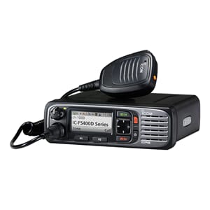 Icom IC-F6400D IDAS graphic LCD, 380-470MHz, 25W, IP55, GPS