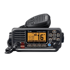 Icom IC-M330GE #35 Marine VHF Black with GPS (external ant)
