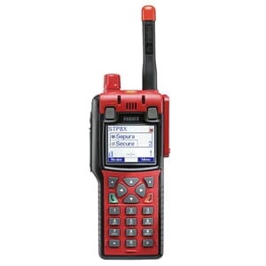 STP8X, Clear. GPS, eks ant og batt, STP8X040, 407-473MHz, BT, Man-Down kap., ATEX godkjent, Bulk - Full keypad