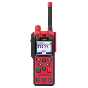 STP8X, Clear. GPS, eks ant og batt, reduced keypad, 407-473MHz, BT, Man-Down kap., ATEX godkjent, Bulk.